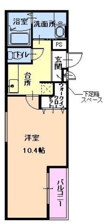 西宮駅 徒歩9分 1階の物件間取画像